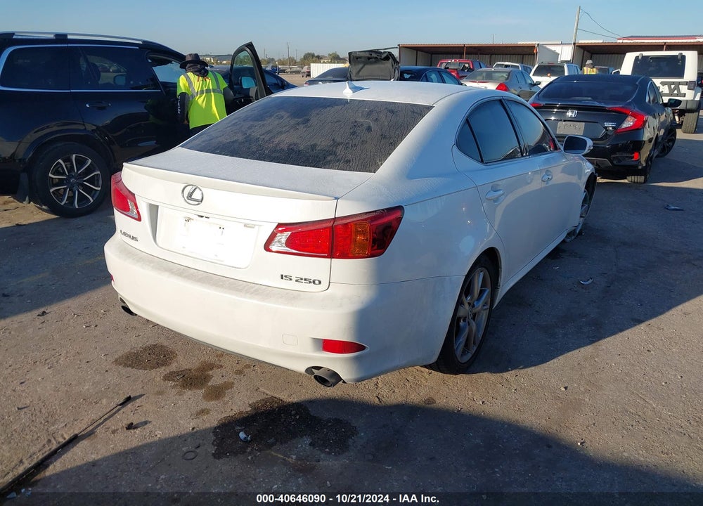 2009 LEXUS IS 250 VIN: JTHBK262895092870