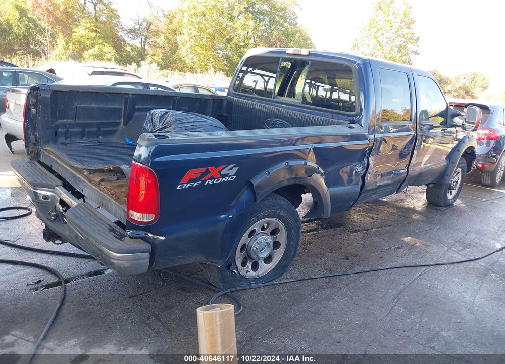 2006 FORD F-250 VIN: 1FTSW21546EC64721