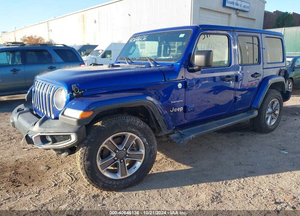 2018 JEEP WRANGLER UNLIMITED SAHARA 4X4 VIN: 1C4HJXEG0JW232045