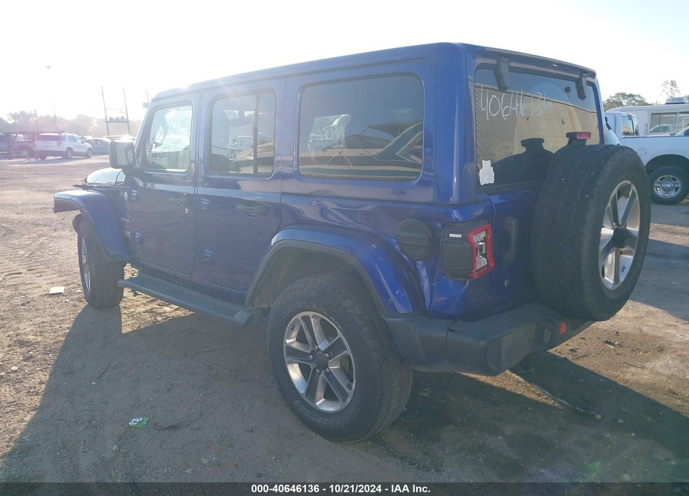 2018 JEEP WRANGLER UNLIMITED SAHARA 4X4 VIN: 1C4HJXEG0JW232045
