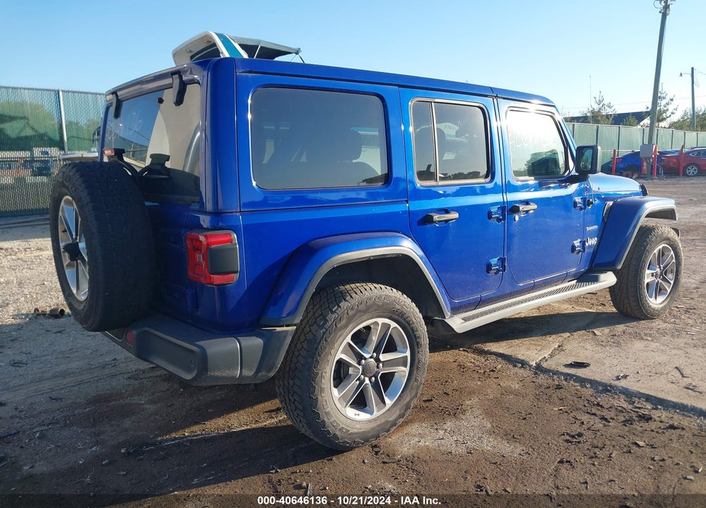 2018 JEEP WRANGLER UNLIMITED SAHARA 4X4 VIN: 1C4HJXEG0JW232045