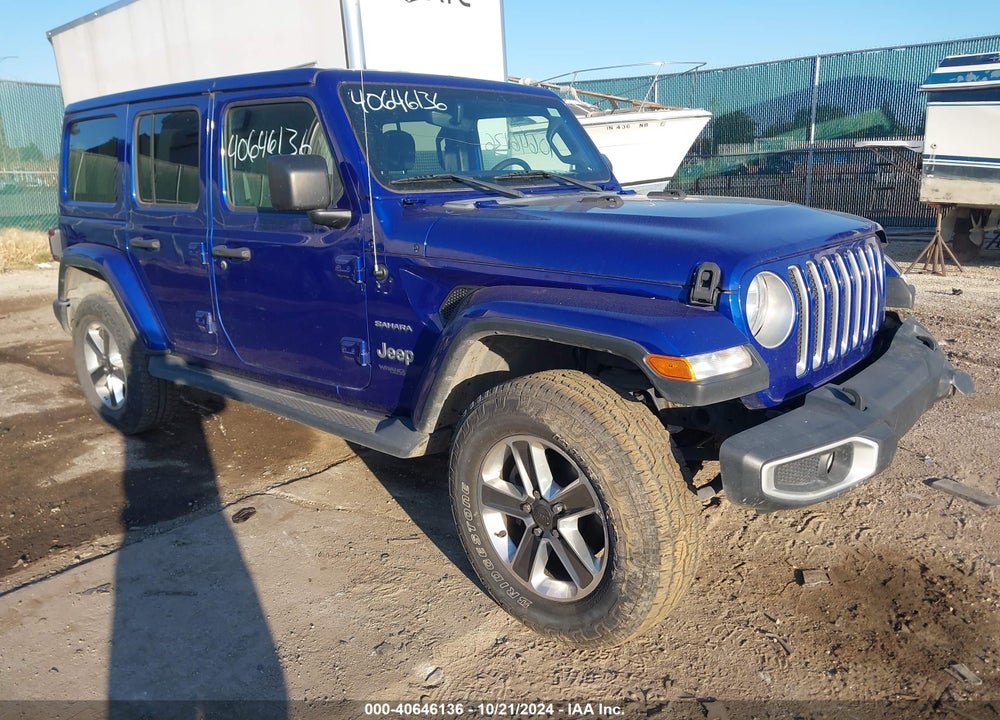 2018 JEEP WRANGLER UNLIMITED SAHARA 4X4 VIN: 1C4HJXEG0JW232045