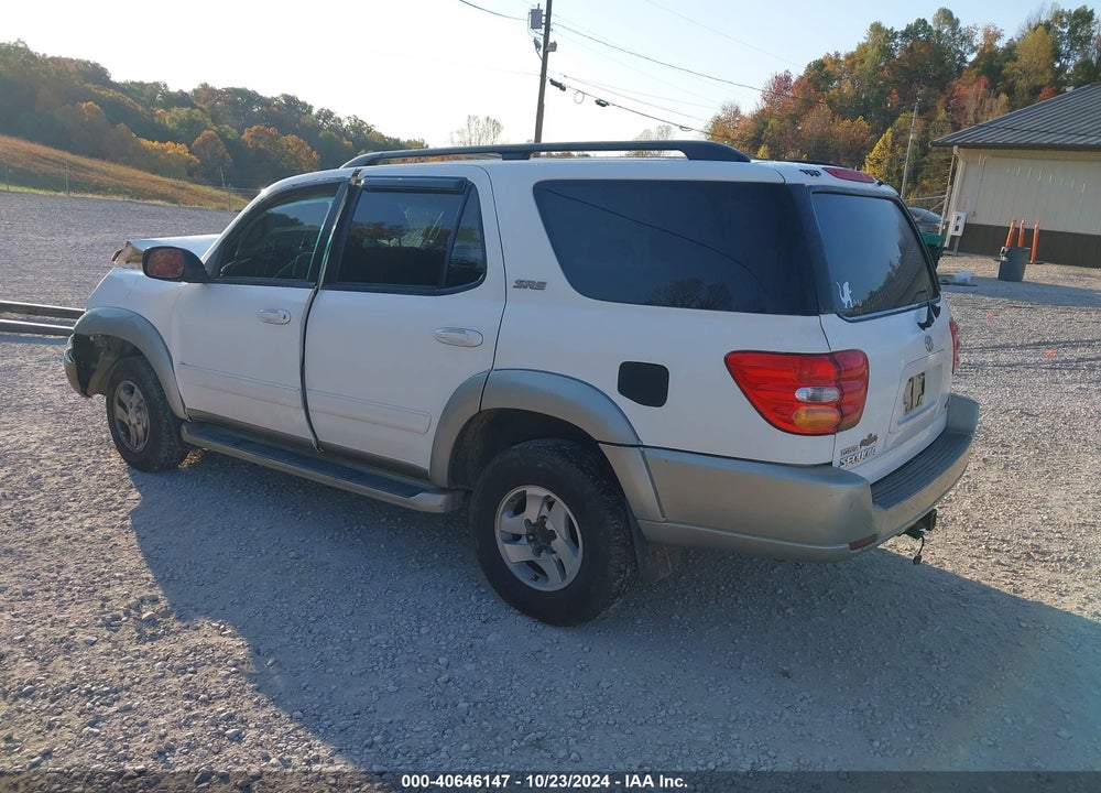 2003 TOYOTA SEQUOIA SR5 V8 VIN: 5TDZT34A03S197580