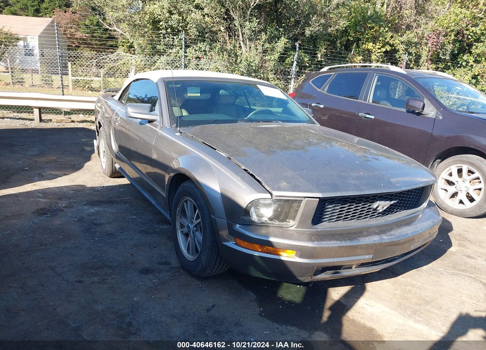 2005 FORD MUSTANG VIN: 1ZVFT84N455184324