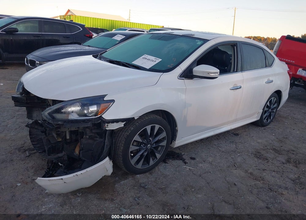 2016 NISSAN SENTRA SR VIN: 3N1AB7AP8GY214966