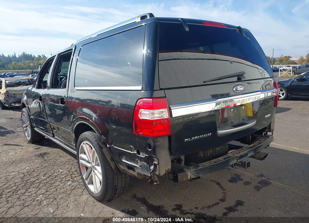 2015 FORD EXPEDITION EL PLATINUM VIN: 1FMJK1MTXFEF21498