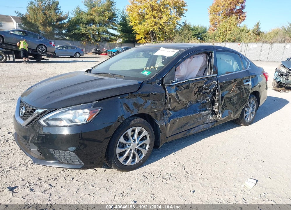 2018 NISSAN SENTRA SV VIN: 3N1AB7AP6JL624220