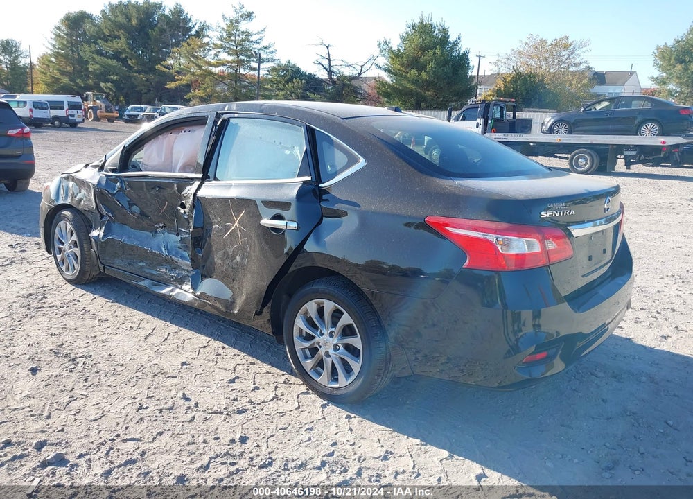 2018 NISSAN SENTRA SV VIN: 3N1AB7AP6JL624220