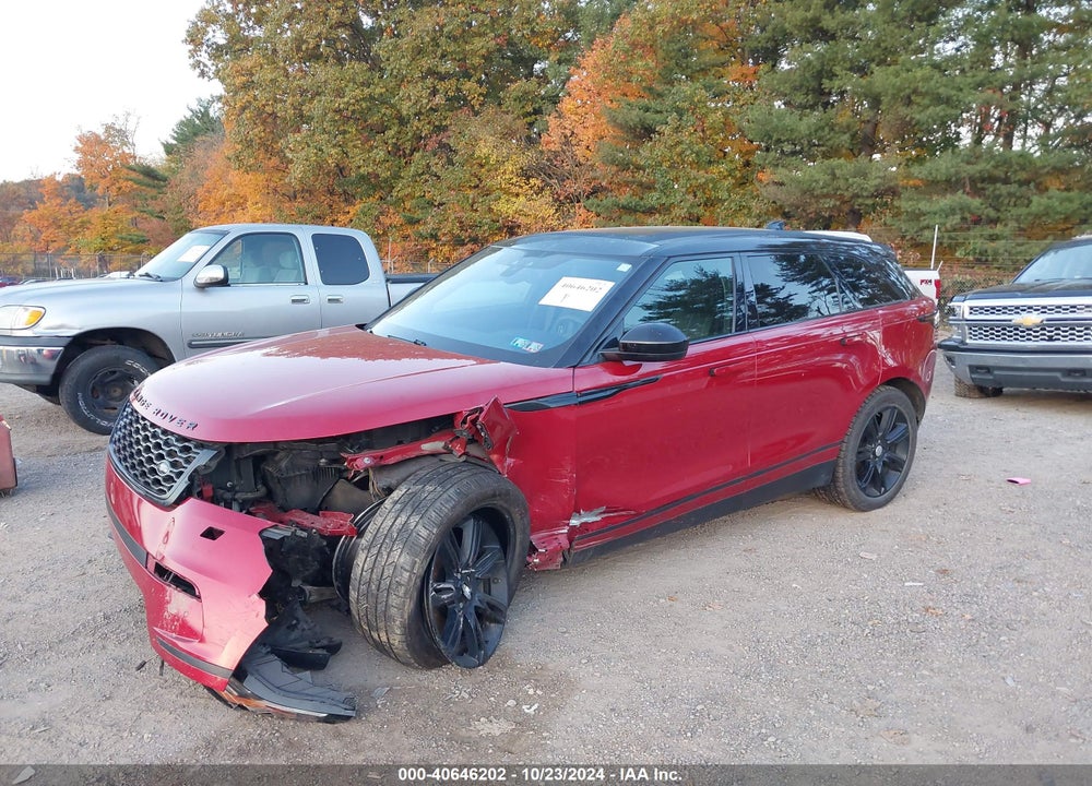 2020 LAND ROVER RANGE ROVER VELAR P340 S VIN: SALYB2FV5LA263815