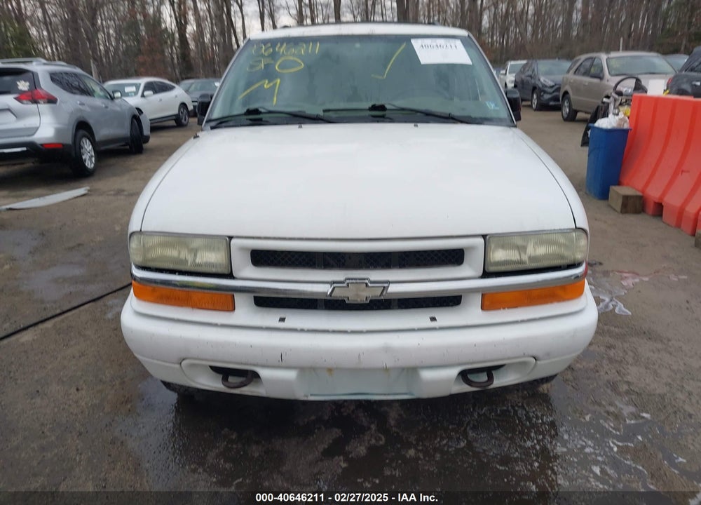 2003 CHEVROLET BLAZER VIN: 1GNDT13X33K129132