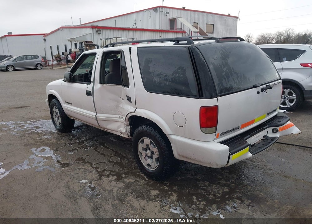 2003 CHEVROLET BLAZER VIN: 1GNDT13X33K129132