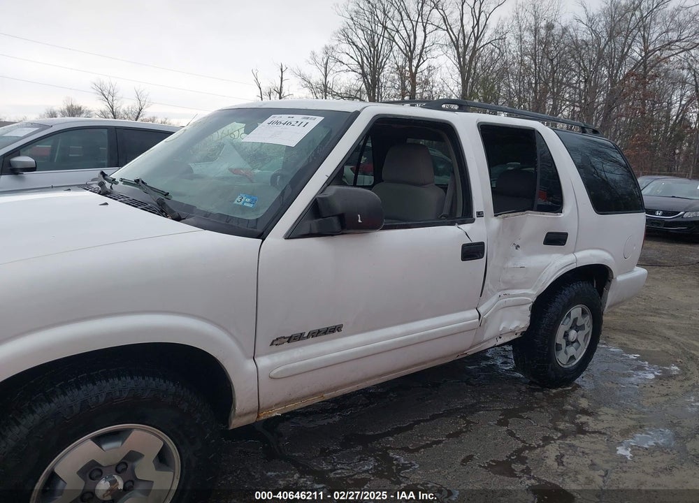 2003 CHEVROLET BLAZER VIN: 1GNDT13X33K129132