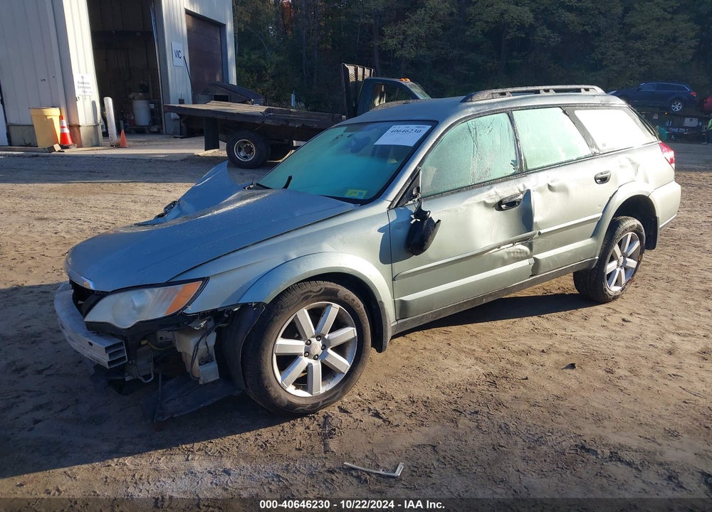 2009 SUBARU OUTBACK 2.5I VIN: 4S4BP61C497337268