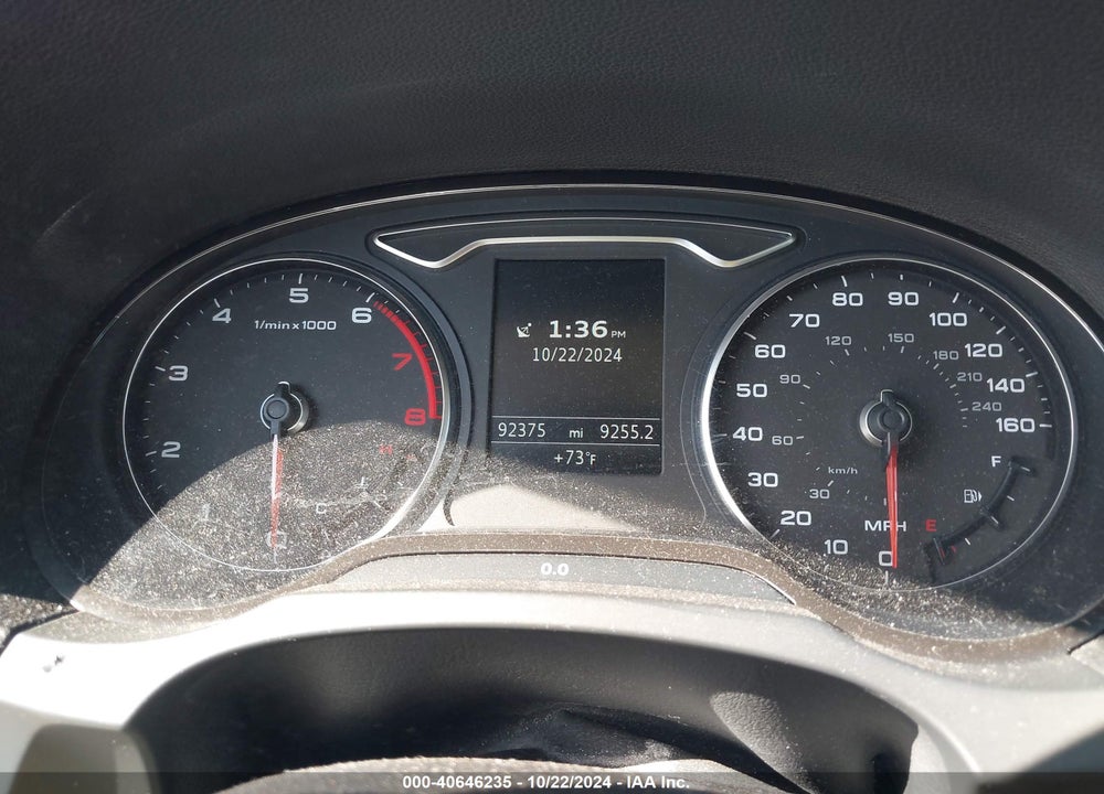 2015 AUDI A3 2.0T PREMIUM VIN: WAUBFGFF3F1081166