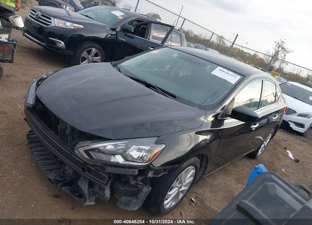 2019 NISSAN SENTRA SV VIN: 3N1AB7AP7KY340003