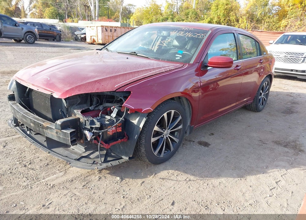 2012 CHRYSLER 200 S VIN: 1C3CCBHG1CN306492