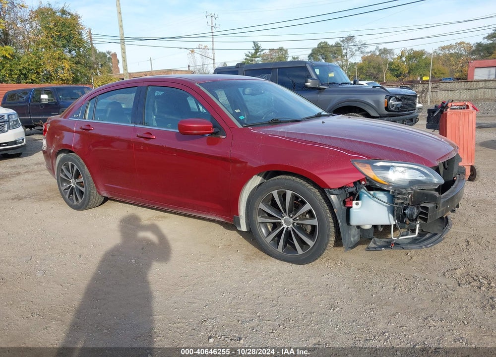 2012 CHRYSLER 200 S VIN: 1C3CCBHG1CN306492