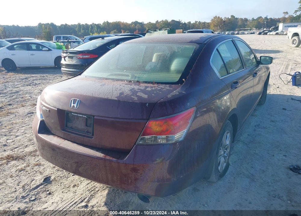 2008 HONDA ACCORD 2.4 LX-P VIN: 1HGCP26428A135454