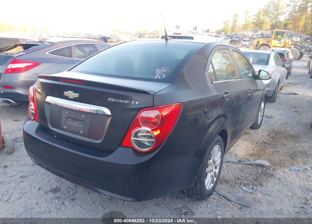 2014 CHEVROLET SONIC LT AUTO VIN: 1G1JC5SHXE4155028