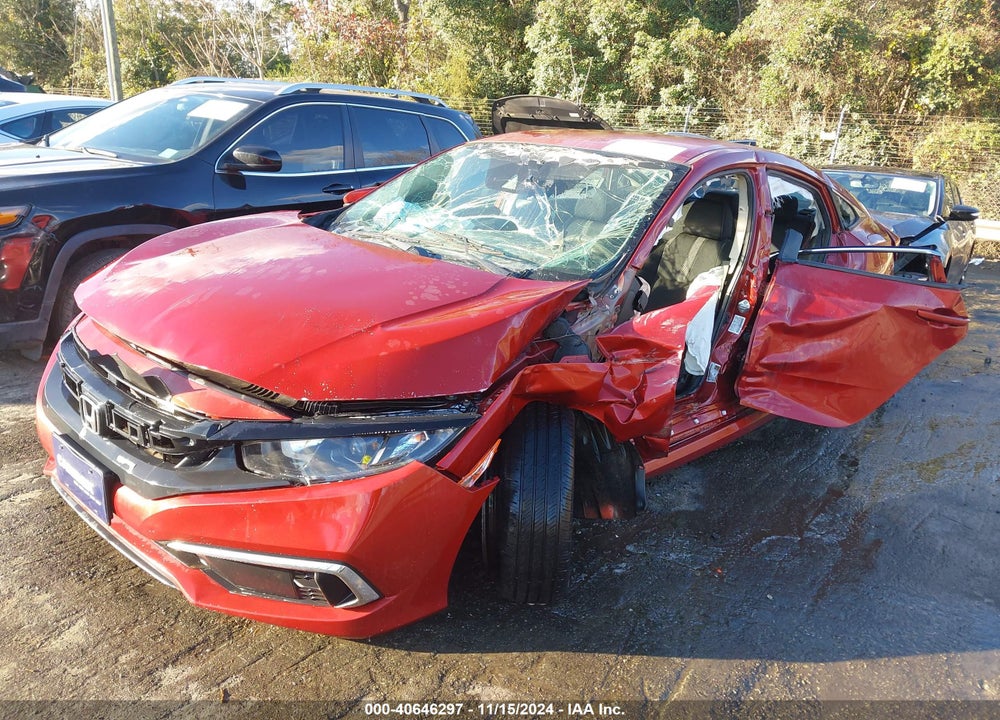 2019 HONDA CIVIC LX VIN: 19XFC2F63KE045470