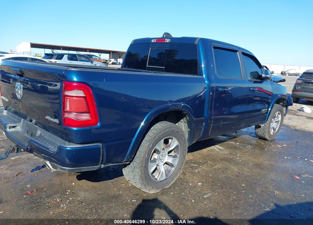 2019 RAM 1500 LAIE  4X4 5'7 BOX VIN: 1C6SRFJT3KN808687