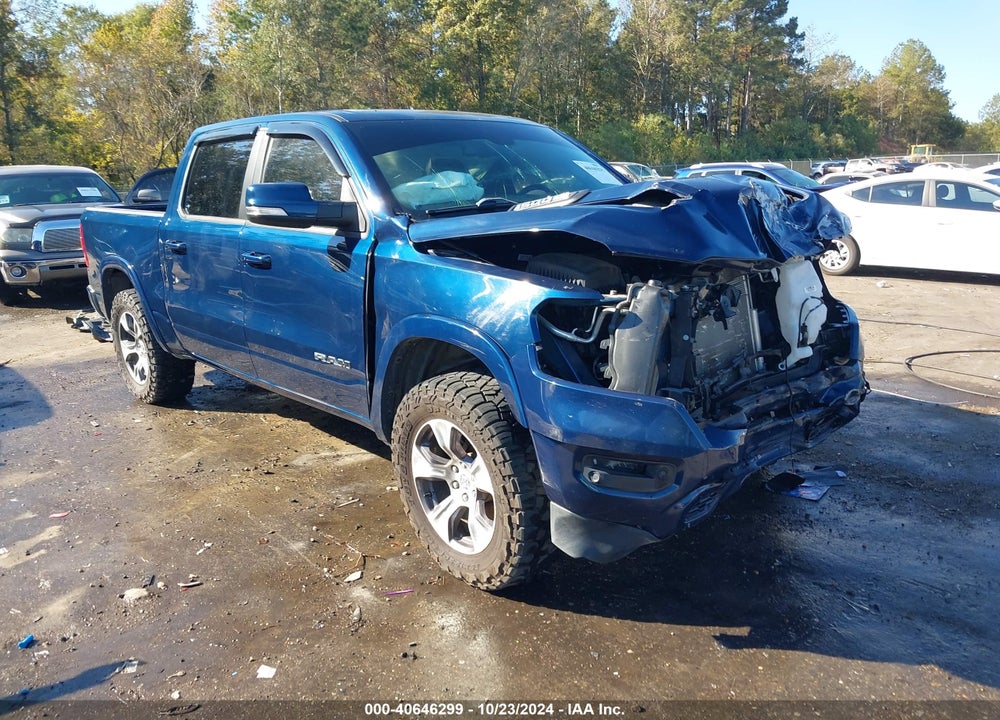 2019 RAM 1500 LAIE  4X4 5'7 BOX VIN: 1C6SRFJT3KN808687