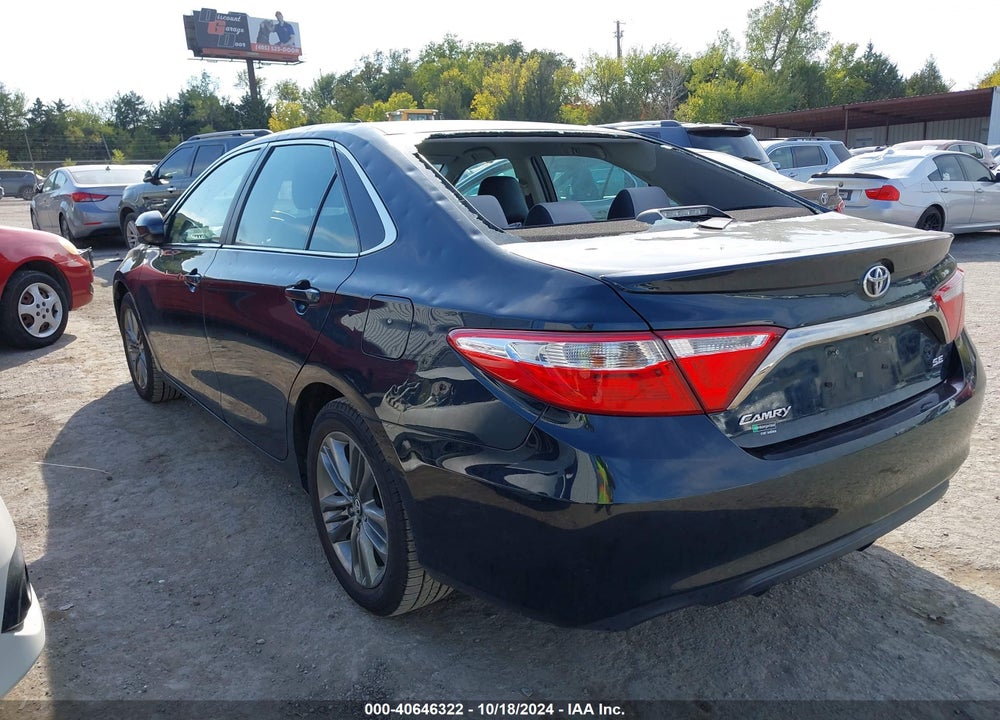 2017 TOYOTA CAMRY SE VIN: 4T1BF1FK1HU654527