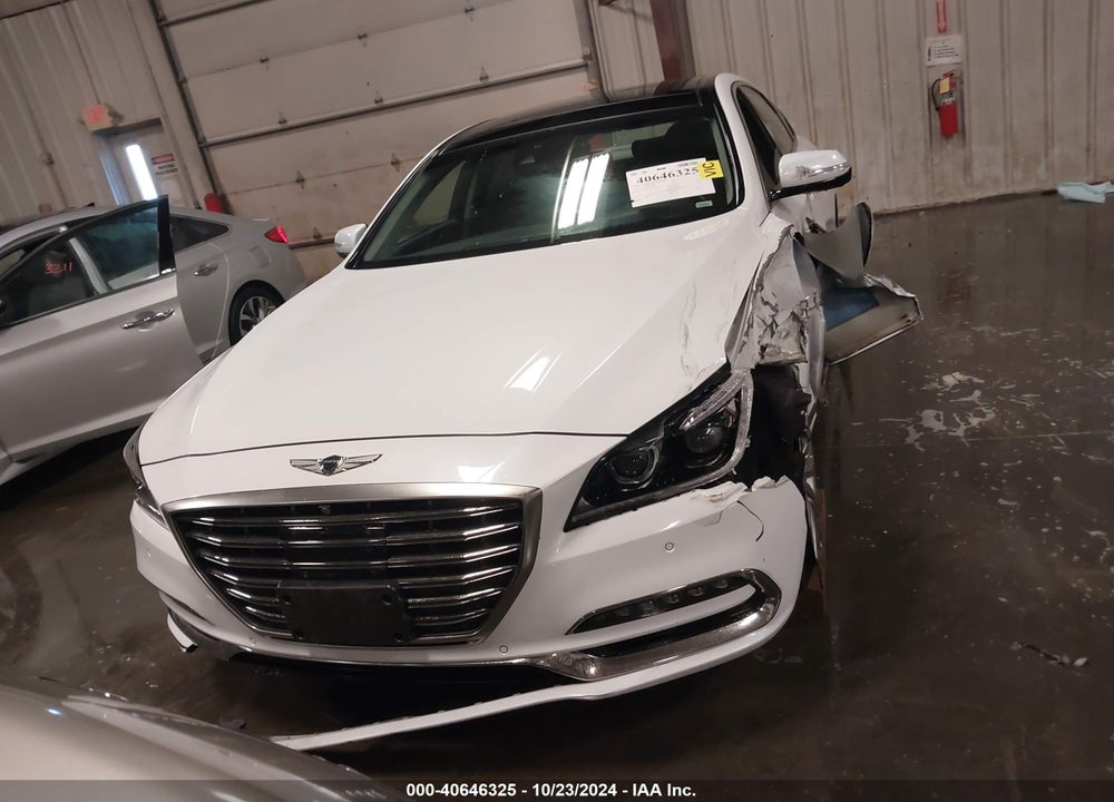 2018 GENESIS G80 5.0 ULTIMATE VIN: KMHGN4JFXJU229026