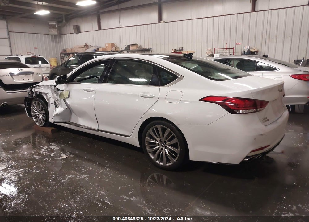2018 GENESIS G80 5.0 ULTIMATE VIN: KMHGN4JFXJU229026