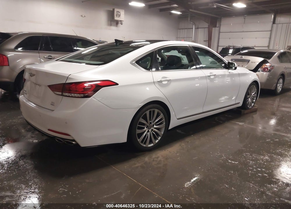 2018 GENESIS G80 5.0 ULTIMATE VIN: KMHGN4JFXJU229026