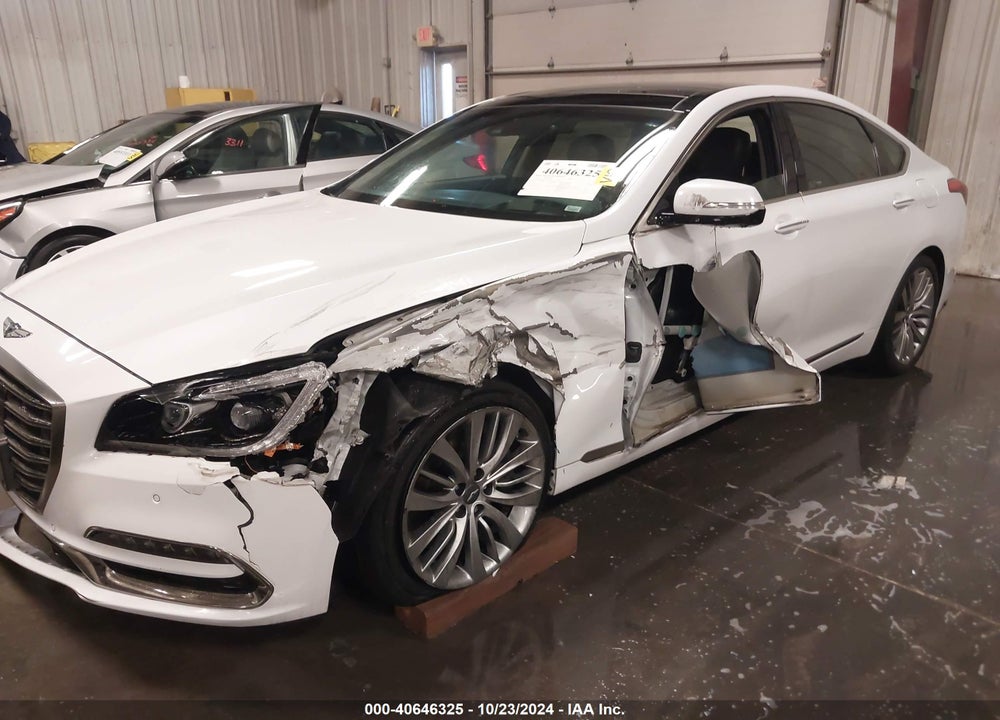 2018 GENESIS G80 5.0 ULTIMATE VIN: KMHGN4JFXJU229026