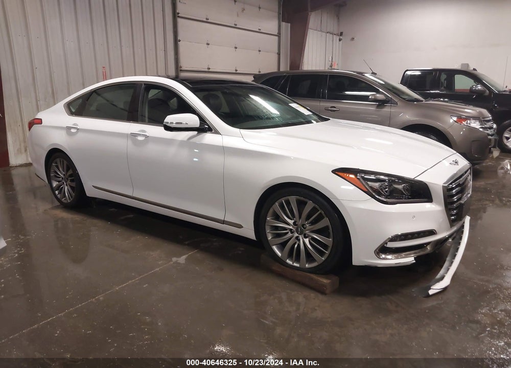 2018 GENESIS G80 5.0 ULTIMATE VIN: KMHGN4JFXJU229026