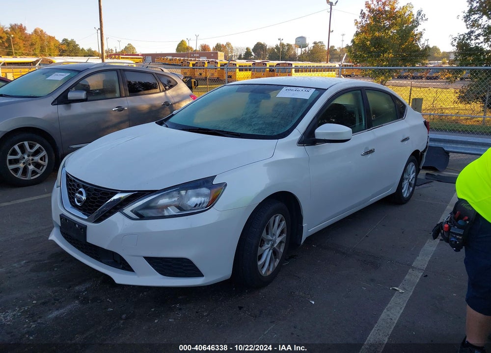 2018 NISSAN SENTRA SV VIN: 3N1AB7AP2JY299262