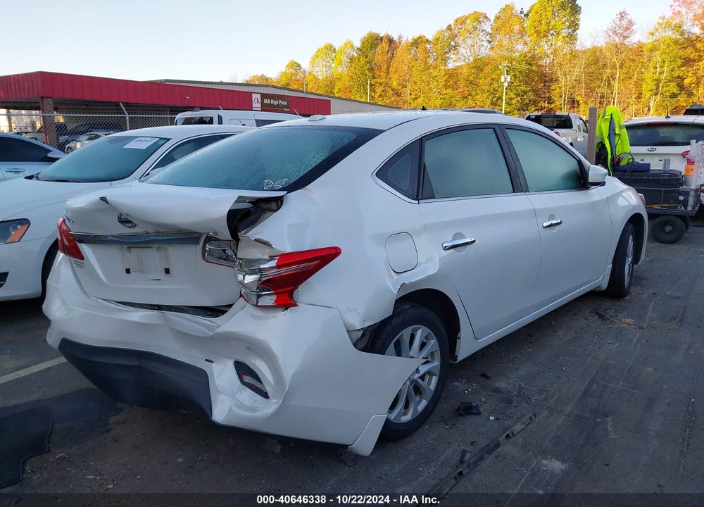 2018 NISSAN SENTRA SV VIN: 3N1AB7AP2JY299262