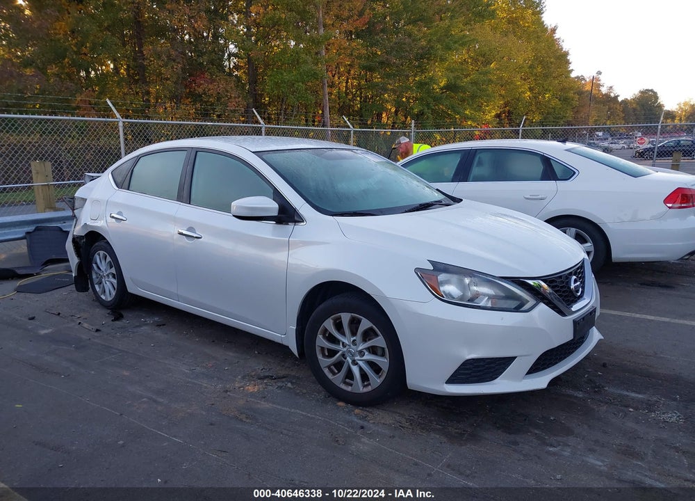 2018 NISSAN SENTRA SV VIN: 3N1AB7AP2JY299262
