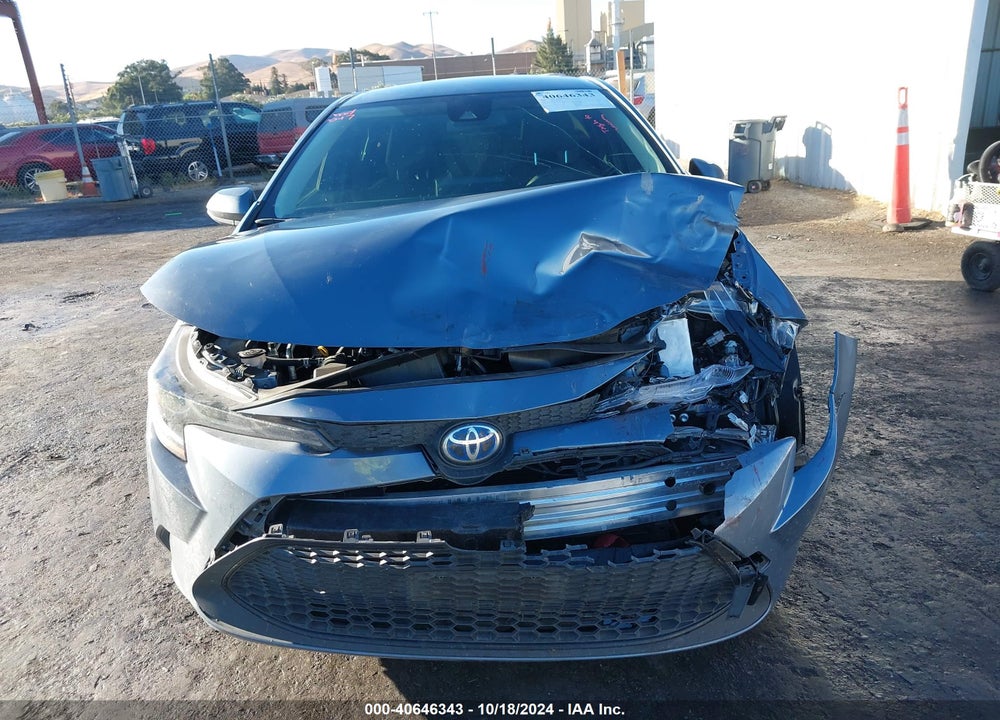 2022 TOYOTA COROLLA HYBRID LE VIN: JTDEAMDE0N3012073