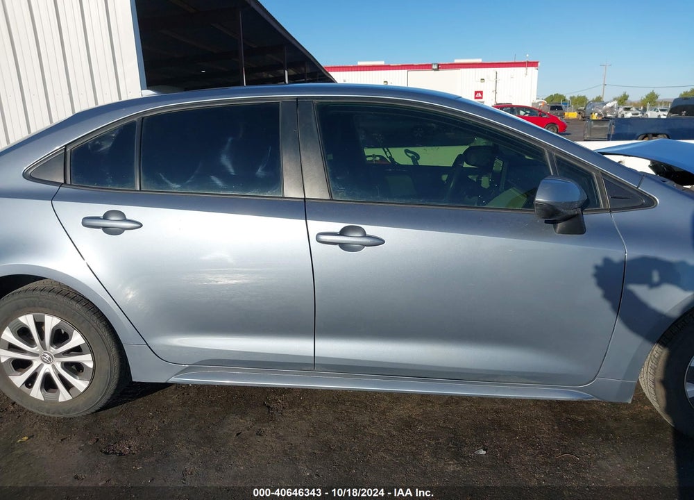2022 TOYOTA COROLLA HYBRID LE VIN: JTDEAMDE0N3012073