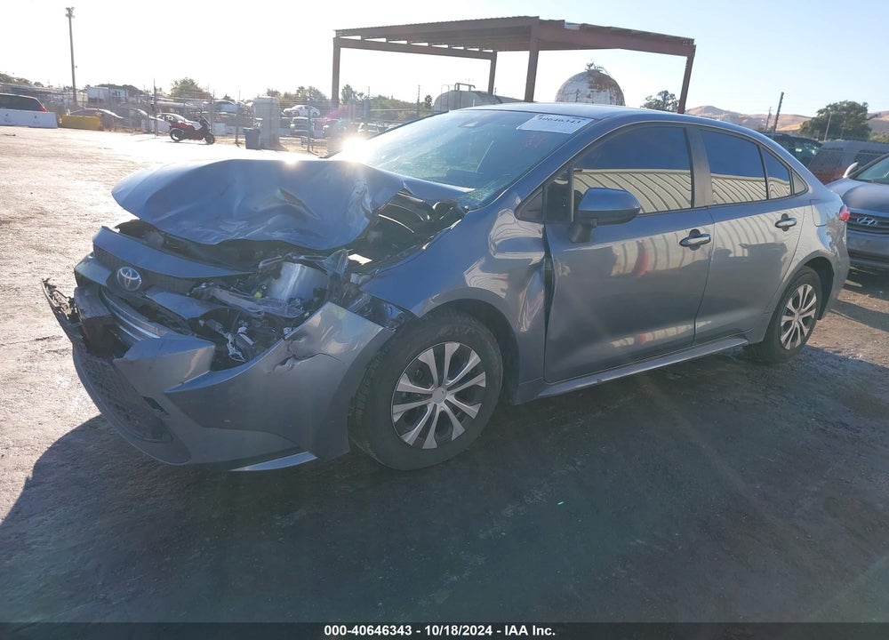 2022 TOYOTA COROLLA HYBRID LE VIN: JTDEAMDE0N3012073