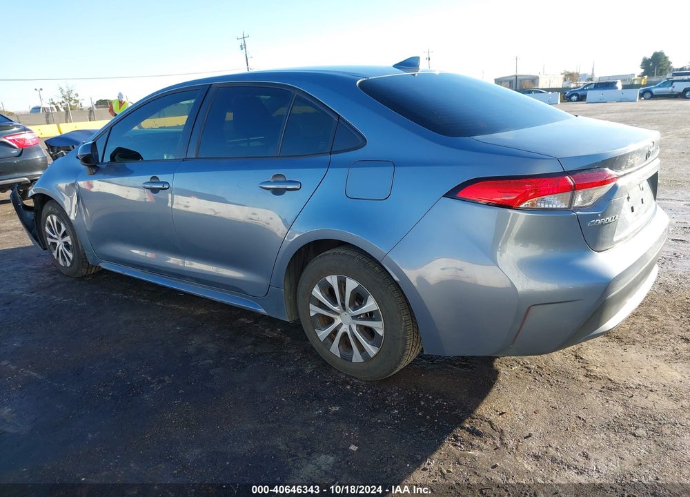 2022 TOYOTA COROLLA HYBRID LE VIN: JTDEAMDE0N3012073