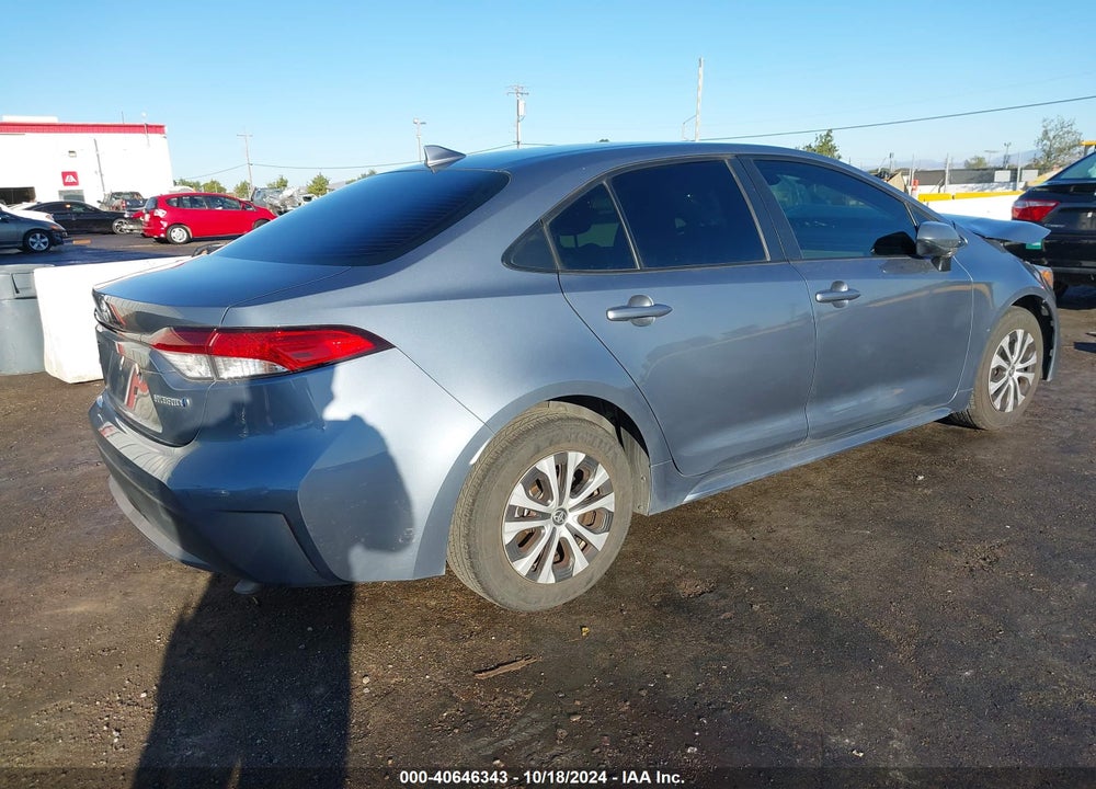 2022 TOYOTA COROLLA HYBRID LE VIN: JTDEAMDE0N3012073