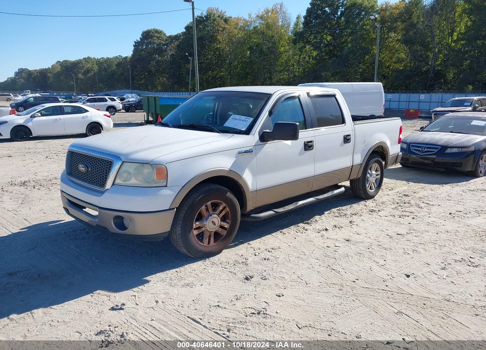2006 FORD F-150 LARIAT/XLT VIN: 1FTPW12VX6KD89836