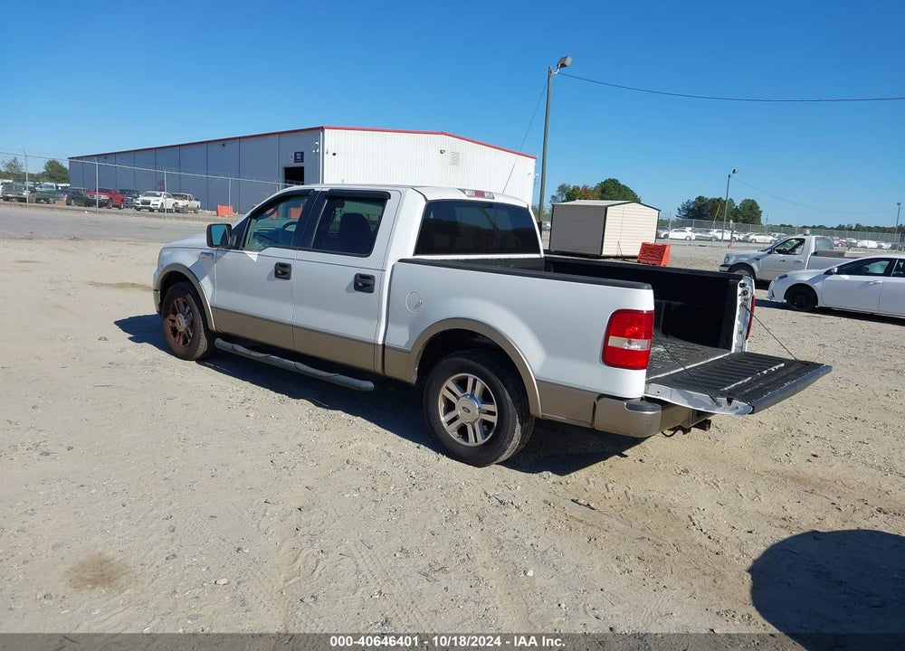 2006 FORD F-150 LARIAT/XLT VIN: 1FTPW12VX6KD89836