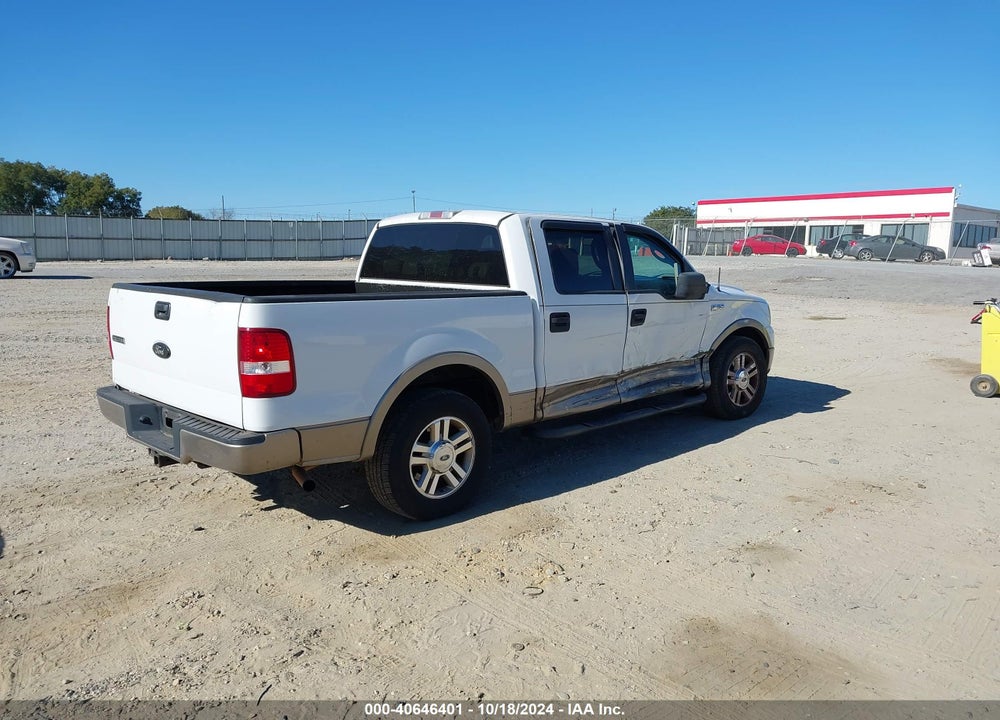 2006 FORD F-150 LARIAT/XLT VIN: 1FTPW12VX6KD89836