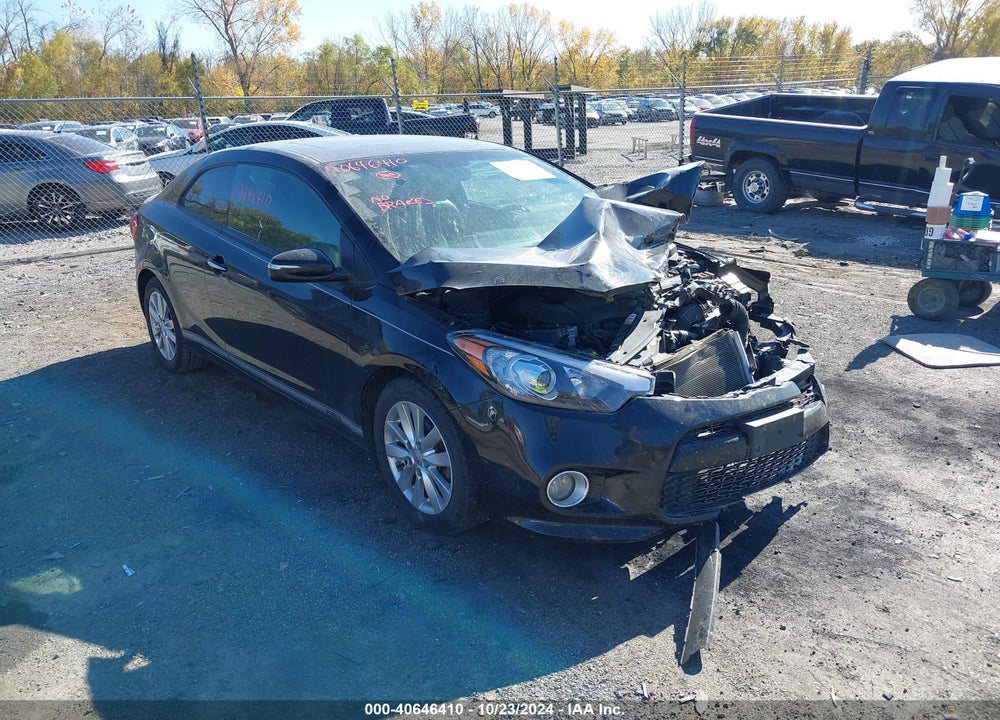 2015 KIA FORTE KOUP EX VIN: KNAFX6A88F5392831