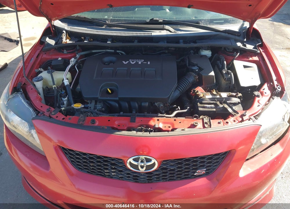 2010 TOYOTA COROLLA S VIN: 2T1BU4EEXAC371506