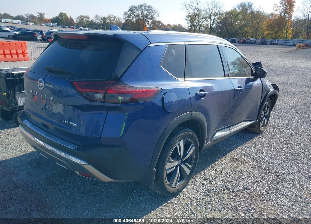 2021 NISSAN ROGUE PLATINUM FWD VIN: JN8AT3DC6MW105182