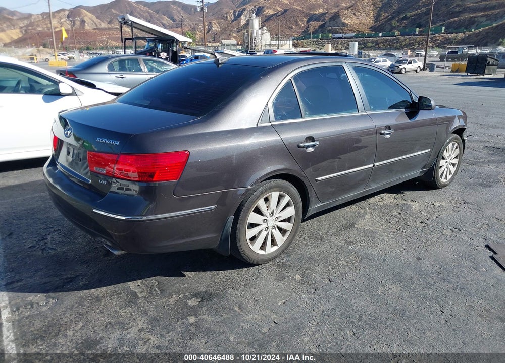 2010 HYUNDAI SONATA LIMITED V6 VIN: 5NPEU4AFXAH602364