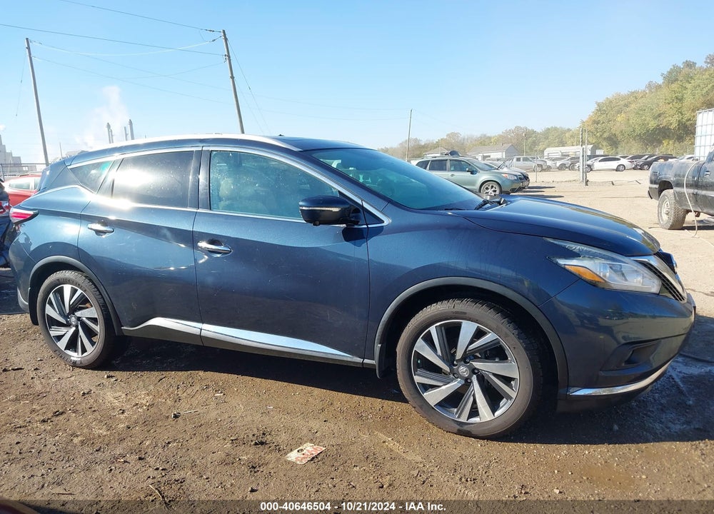 2015 NISSAN MURANO PLATINUM VIN: 5N1AZ2MH4FN263637
