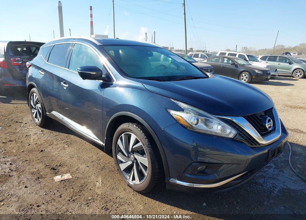 2015 NISSAN MURANO PLATINUM VIN: 5N1AZ2MH4FN263637