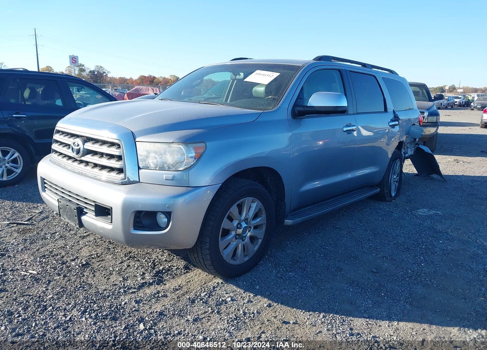 2014 TOYOTA SEQUOIA PLATINUM 5.7L V8 VIN: 5TDDY5G1XES102660